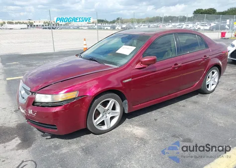 2006 Acura Tl из США, поврежденный, VIN 19UUA66216A055278